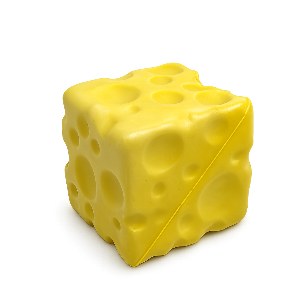 Fun Doh Slow Rise Cheese Squishies | Viral Sensory Display