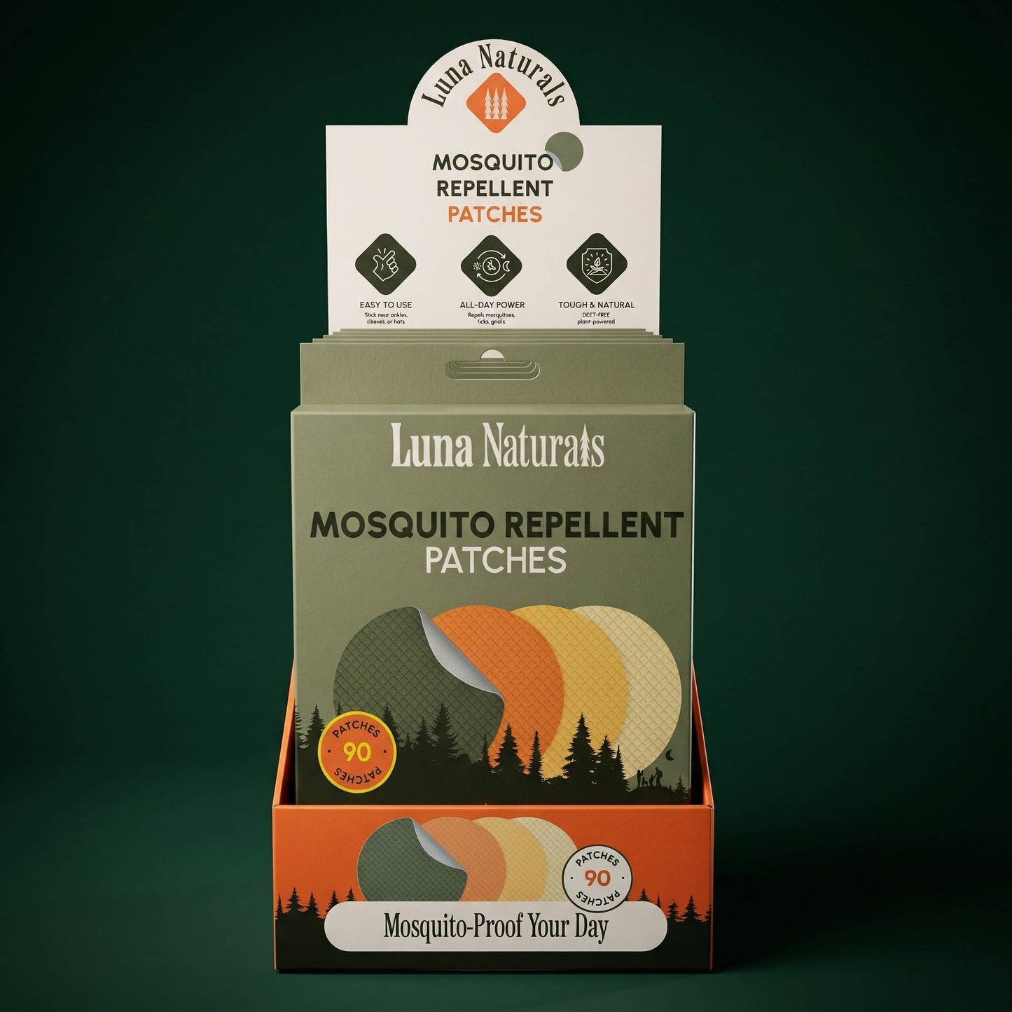 Mosquito Repellent Patches — Natural