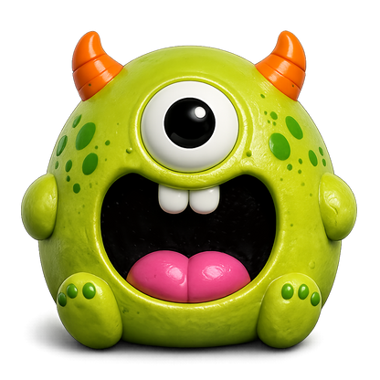 Fun Doh JUMBO Mash Monsters Squishy Fidget Toy - 6/Display