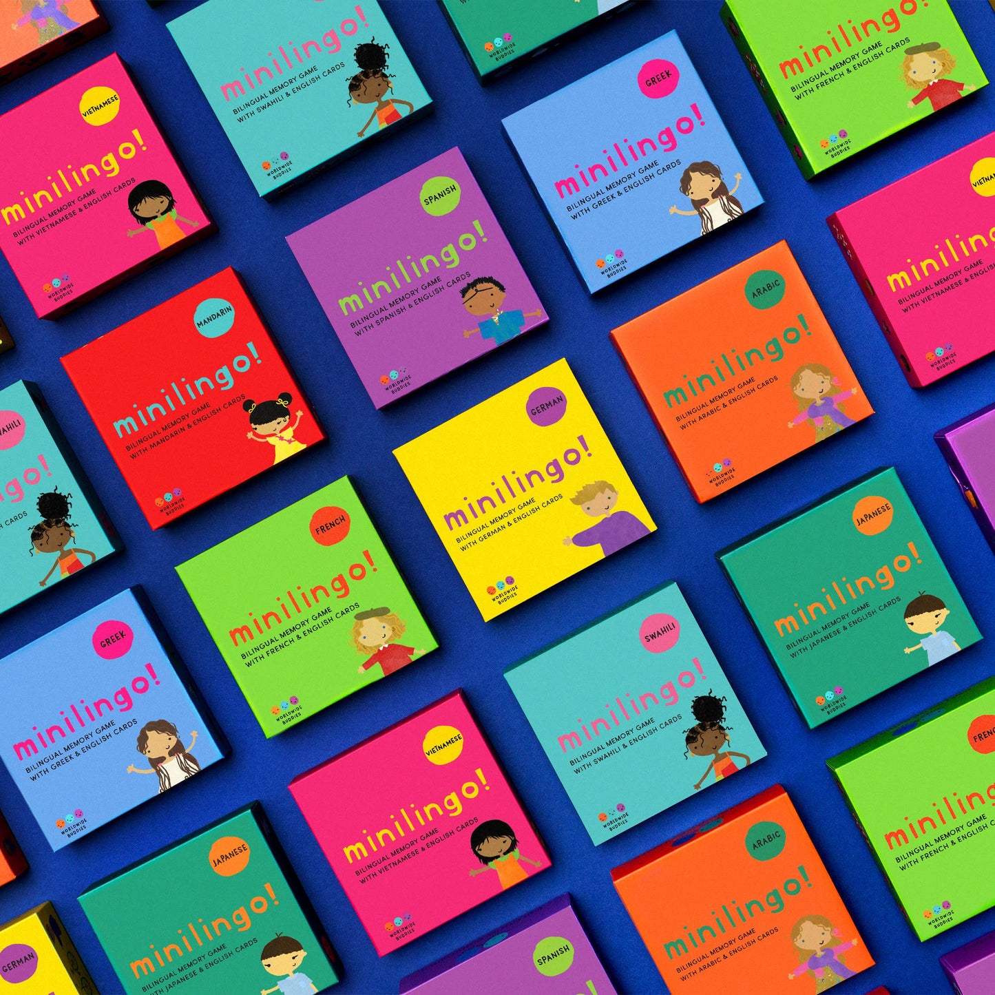 Minilingo Spanish/English Bilingual Flashcards for Kids