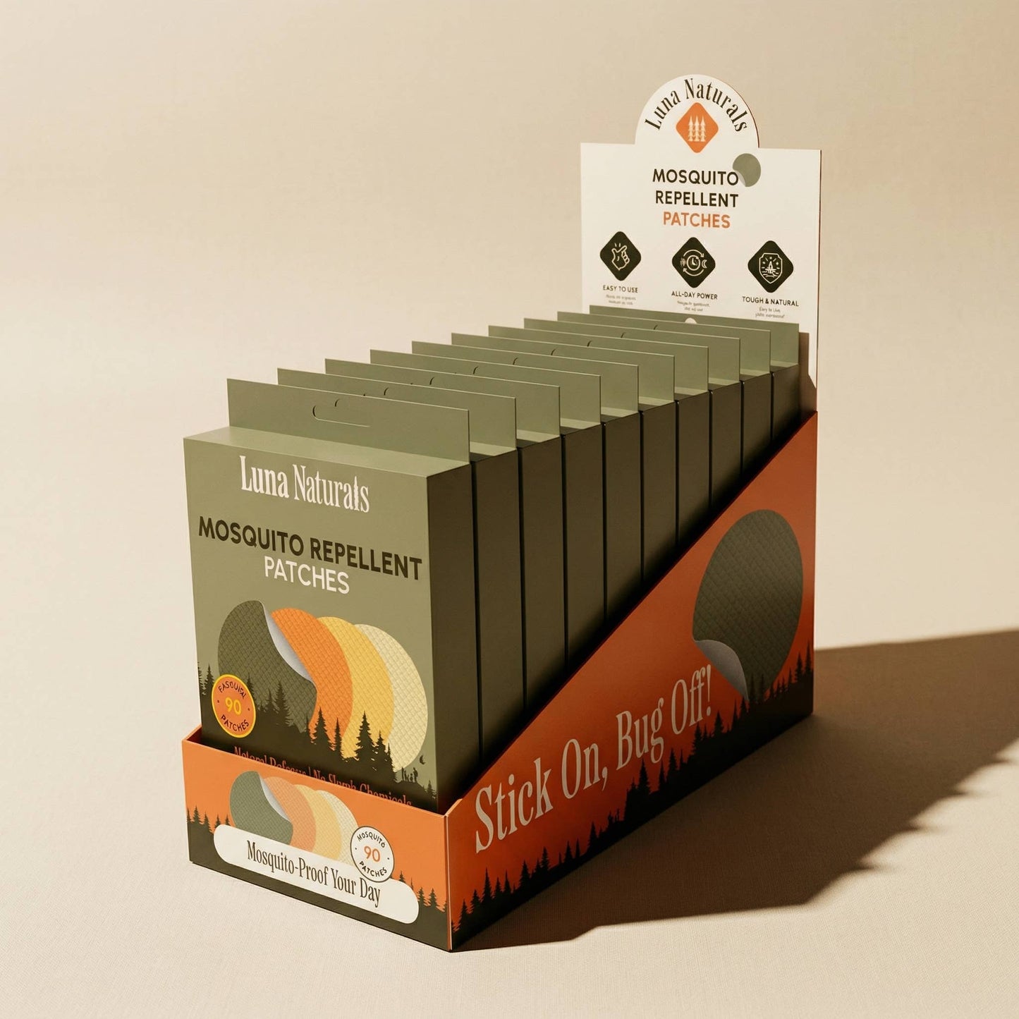 Mosquito Repellent Patches — Natural