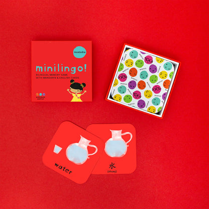Minilingo Mandarin/English Bilingual Flashcards