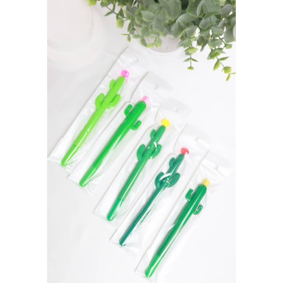 Cactus Gel Pen