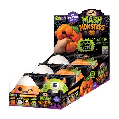Fun Doh JUMBO Mash Monsters Squishy Fidget Toy - 6/Display