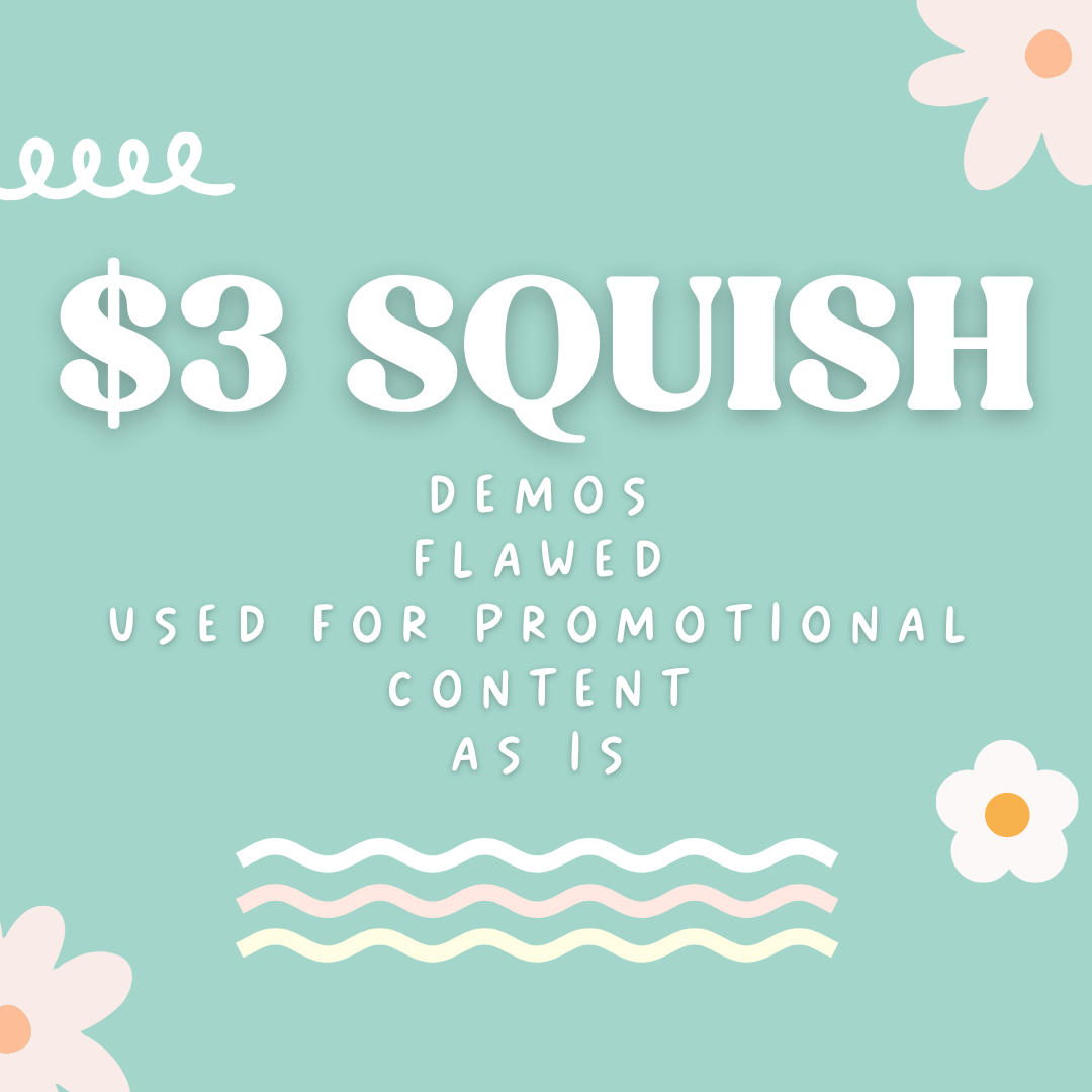 $3 SQUISHIES