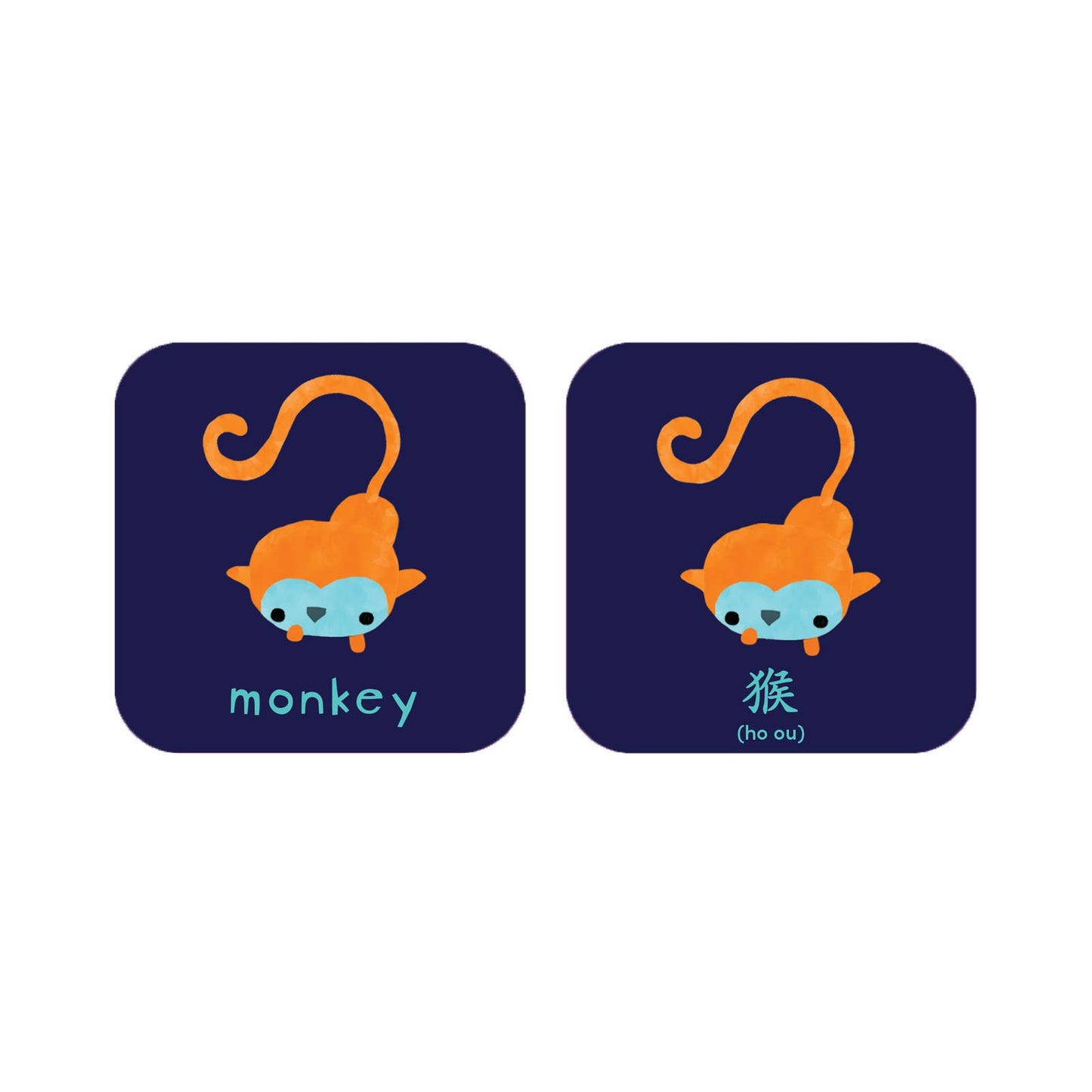 Minilingo Mandarin/English Bilingual Flashcards