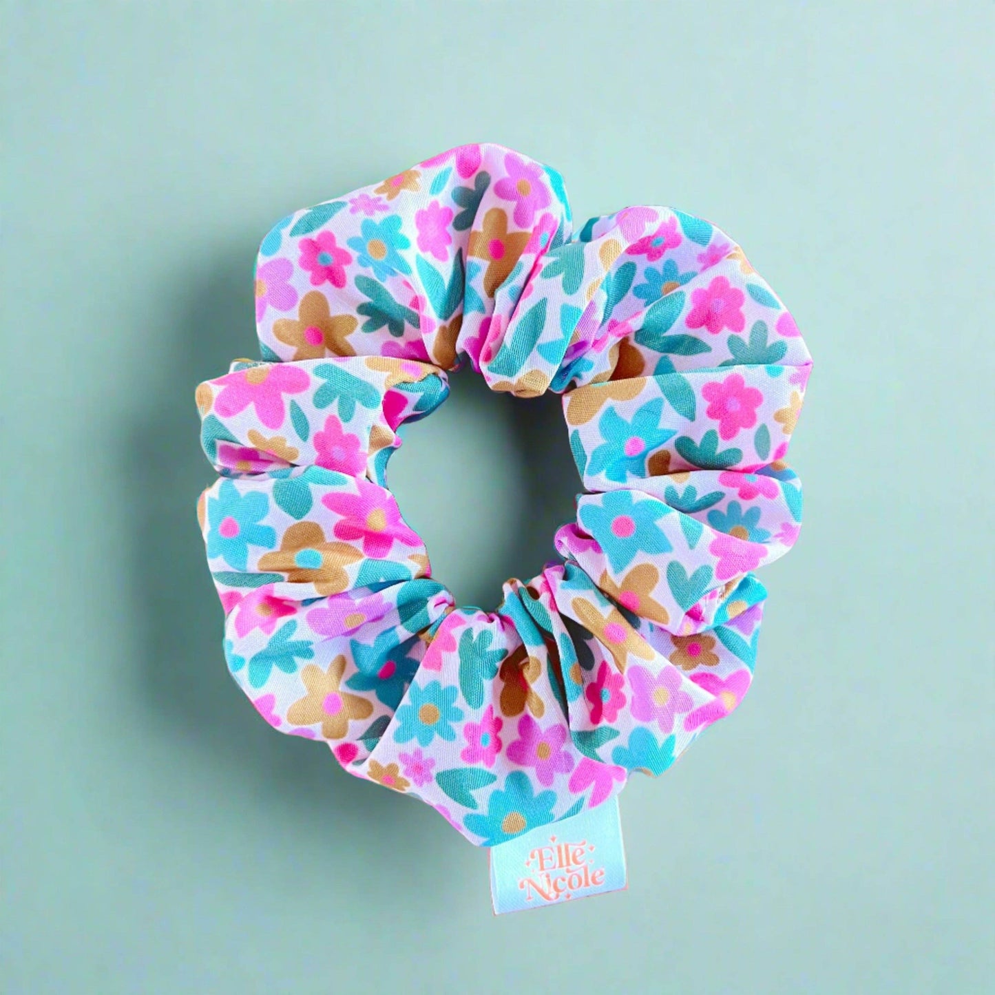 Scrunchie - Sage Bloom