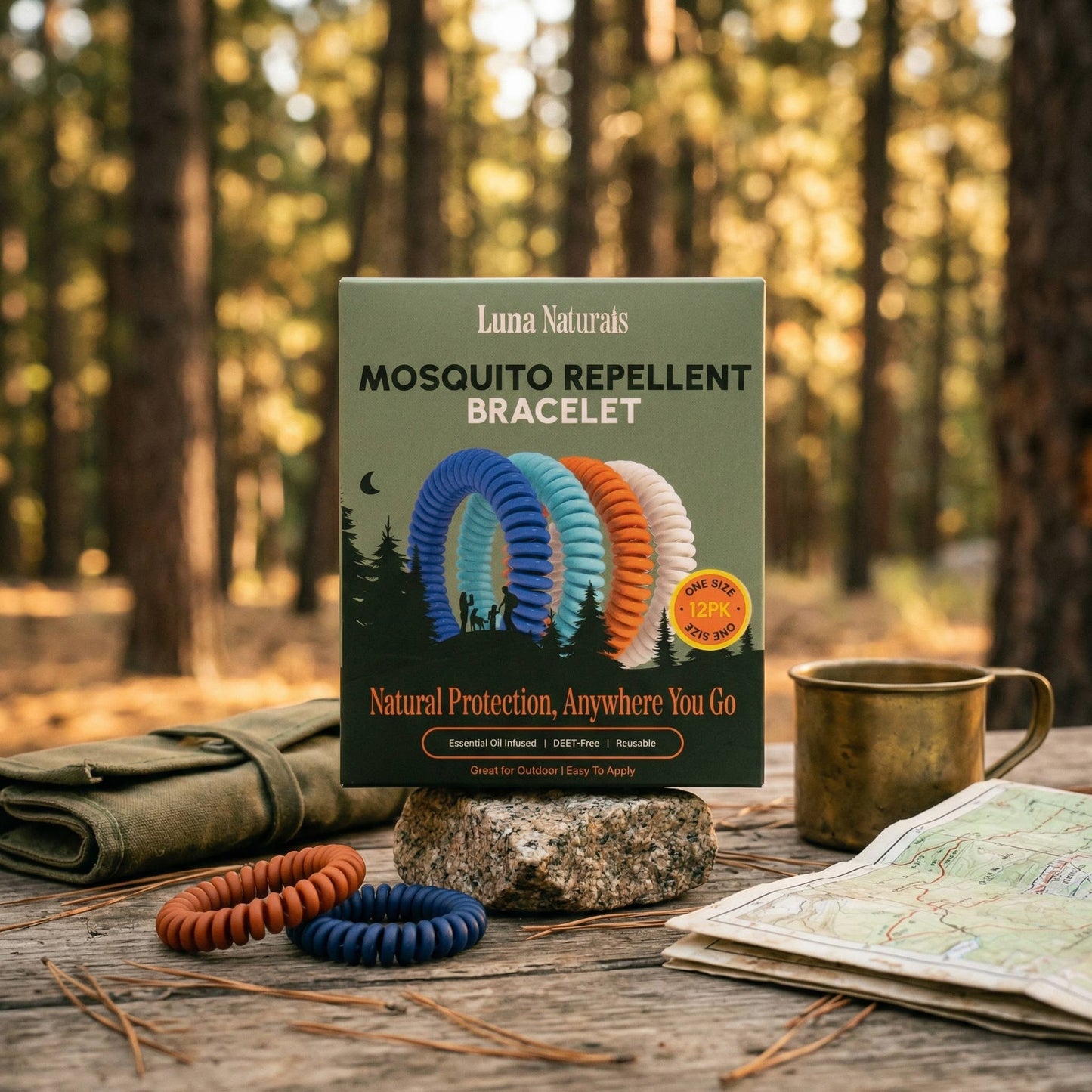 Mosquito Repellent Bracelet — Camping & Outdoor